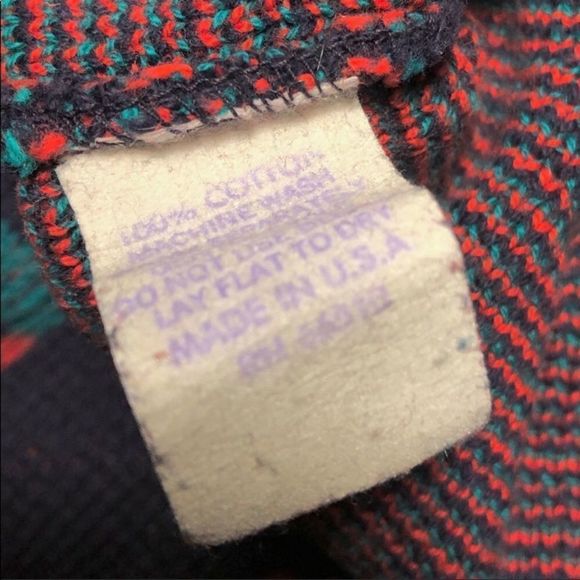 euc vtg•apple crop sweater short sleeves - Picture 5 of 7